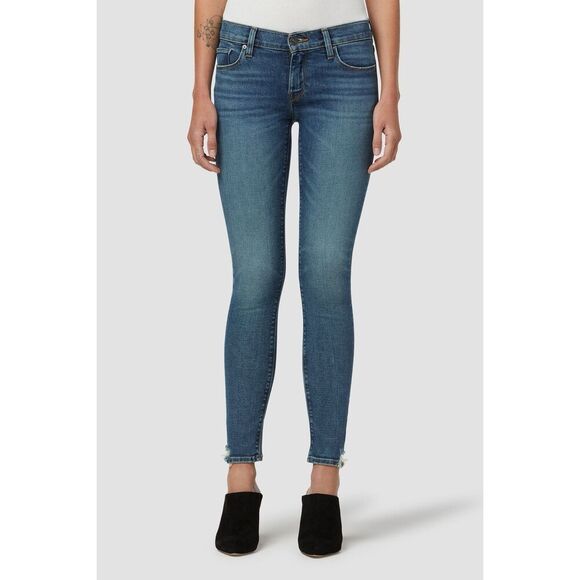 Hudson Women's Barbara High-Rise Cropped Jeans - Sunset Blue - Size 27 (4) - Picture 1 of 3